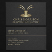 Irrigation Installation Business Card 名刺