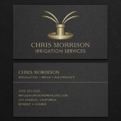 Irrigation Services Business Card 名刺