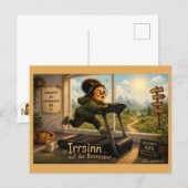 Irrsinn auf der Bremsspur ポストカード (正面/裏面)