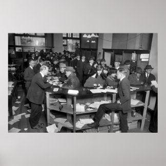 IRSオフィス、1920年4月15日 ポスター