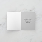 IRSユーモアのある親愛グリーティングカード カード (内部)