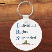 IRS個人の権利停止 キーホルダー (正面)