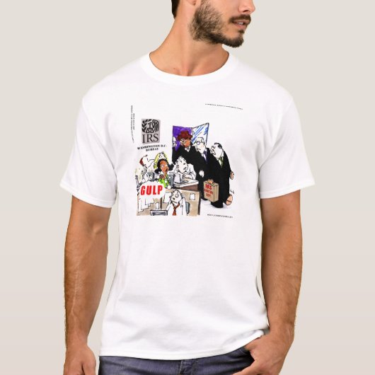 IRS監査のIRSパロディ Tシャツ (正面)