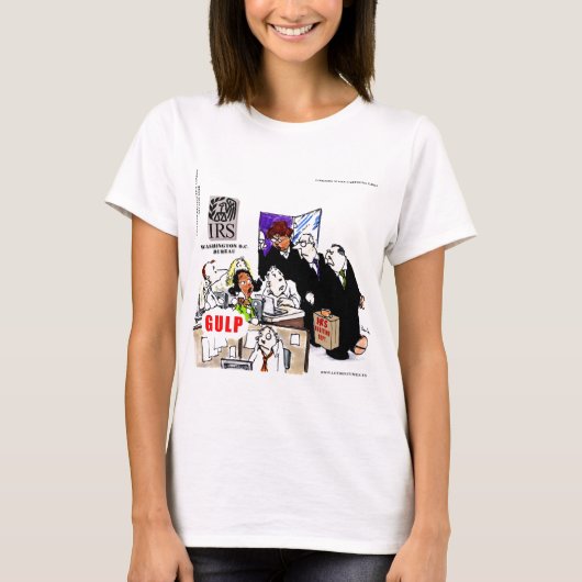 IRS監査のIRSパロディ Tシャツ (正面)