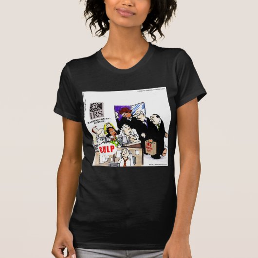 IRS監査IRSおもしろ Tシャツ (正面)