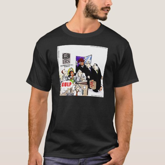 IRS監査IRS おもしろい Tシャツ (正面)