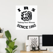 IRS – 内部収益サービス ポスター (ホームオフィス)