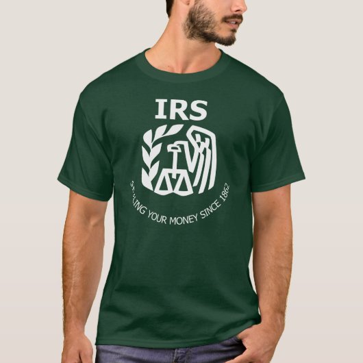 IRS -国税庁 Tシャツ (正面)