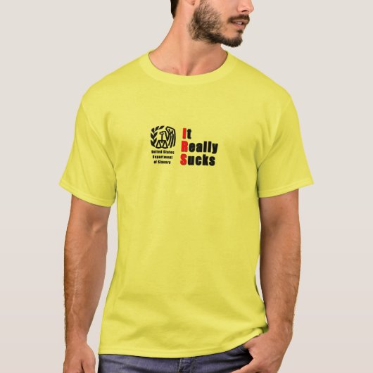 IRS: 実際にそれ最低 Tシャツ (正面)