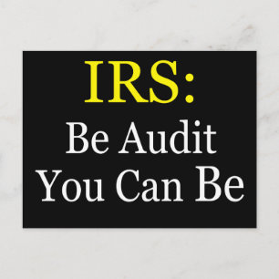 IRS:監査できる ポストカード