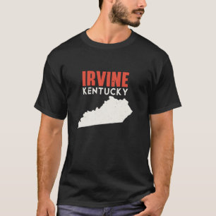 Irvine Kentucky USA州America Travel Kentukia Tシャツ