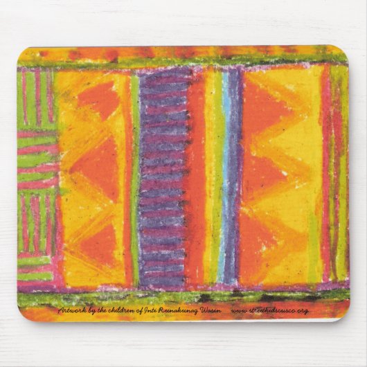 IRWの子供のアートワーク- #3マウスパッド マウスパッド (正面)