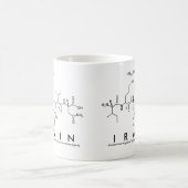 Irwinペプチド名mug コーヒーマグカップ (中央)