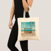 Iryeong Station Coastline Tote トートバッグ (正面(商品))