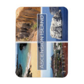 ISアイスランド – アセンション島 – フォルカン –  マグネット (縦)