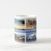 ISアイランド – アセンション島 –  コーヒーマグカップ (中央)