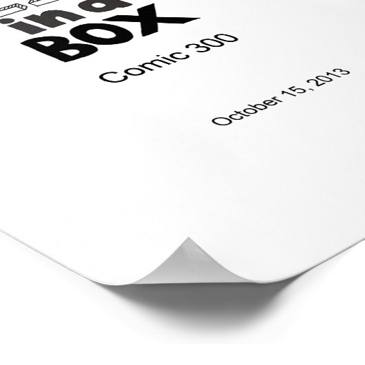 IS漫画300 – ポスター (角)