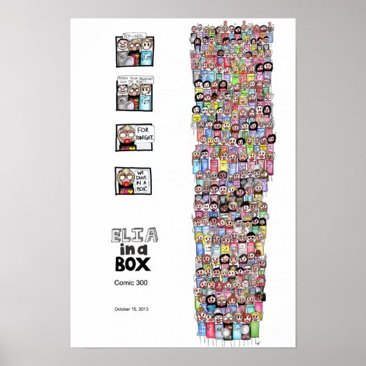 IS漫画300 – ポスター (正面)