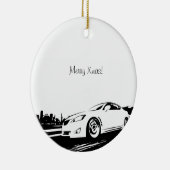 IS250圧延の打撃 セラミックオーナメント (右)