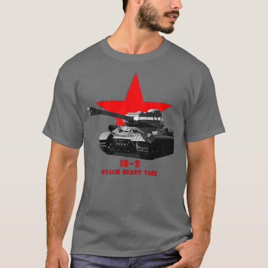 IS32 Joseph Stalin Military tank WW2 Tシャツ (正面)
