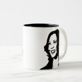 I's 話 - Kamala Harris Mug ツートーンマグカップ (正面右)