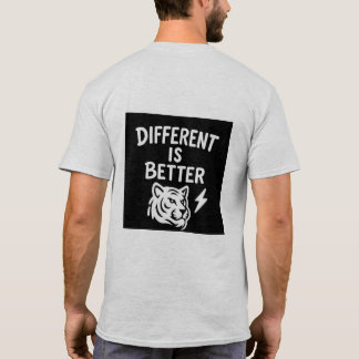 Is 違う Better - やる気を起こさせる Tiger Shirt（タイガーシャツ）» Tシャツ