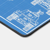 is-2タンク デスクマット (コーナー)