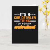 I's a Car Detailer Thing カード (黄色い花)
