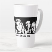 Is cailín de chuid Dhoire me (I am a Derry Girl) カフェラテマグ (右アングル)