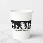 Is cailín de chuid Dhoire me (I am a Derry Girl) 紙コップ (正面)