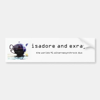 is/exのバンパーステッカー! バンパーステッカー