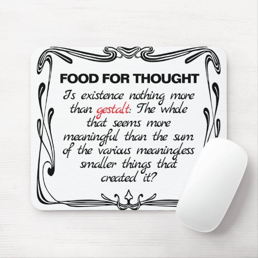 Is Existence Gestalt? マウスパッド (マウス)