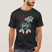 Is for Video Games Love Tシャツ (正面)