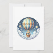 Is His ONEderful 1st Birthdayパーティー 招待状 (裏面)