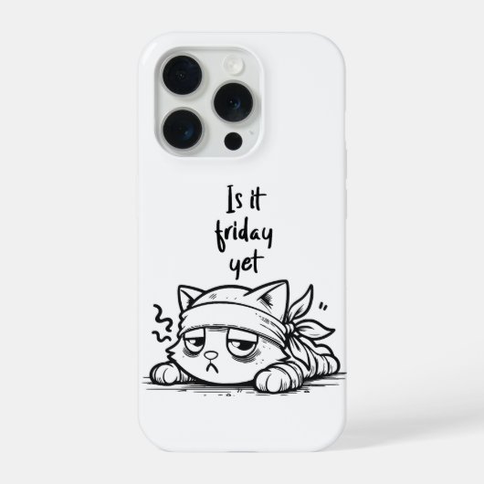Is it Friday yet iPhoneケース (裏面)
