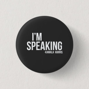 I's - Kamal Harris話(私の家) 缶バッジ