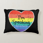 I's Kamala Harris giの副話大統領 アクセントクッション (裏面)