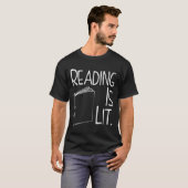Is Lit 読 Ela英文学先生ギフト Tシャツ (正面フル)