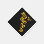 Is My Bike Ok Cycling BMX MTB Biker Bicycle Gift スタンダードカクテルナプキン (角)