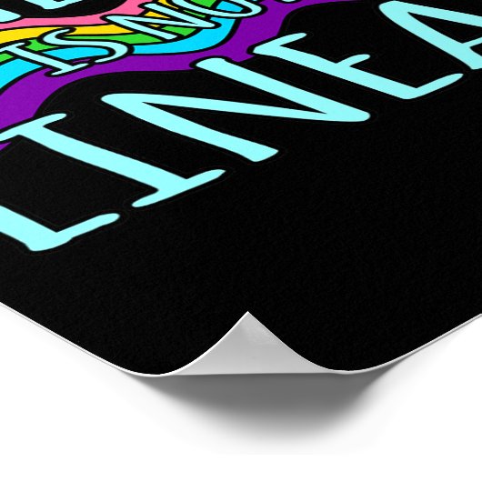 Is Not Linear Mental Health認識度 ポスター (角)