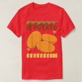 Is Potato Human Costume Potato Kids Boys Men Gifts Tシャツ (デザイン正面)