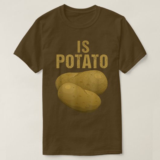 Is PotatoAs Seen On Late Night Television 9 Tシャツ (デザイン正面)