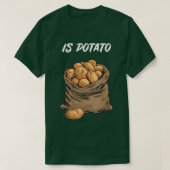 Is PotatoAs Seen On Late Night Television Funny Jo Tシャツ (デザイン正面)
