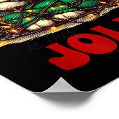 Is This Jolly Enough_ Funny Cat For Christmas Sarc ポスター (角)