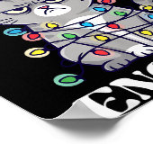 Is This Jolly Enough Tangled Christmas Cat  ポスター (角)