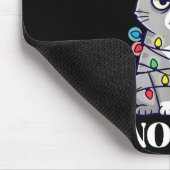 Is This Jolly Enough Tangled Christmas Cat  マウスパッド (コーナー)