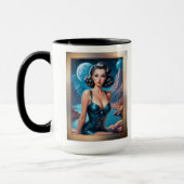 I's Vacation AI Concept Art by Xzendor7 マグカップ (左)