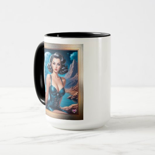 I's Vacation AI Concept Art by Xzendor7 マグカップ (正面左)