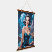 I's Vacation AI Concept Art by Xzendor7 吊り下げ型タペストリー (傾斜あり)