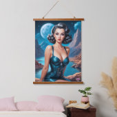 I's Vacation AI Concept Art by Xzendor7 吊り下げ型タペストリー (寝室)